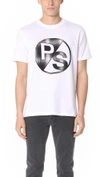PS BY PAUL SMITH REGULAR FIT TEE WITH PS LOGO,PSBYP30263