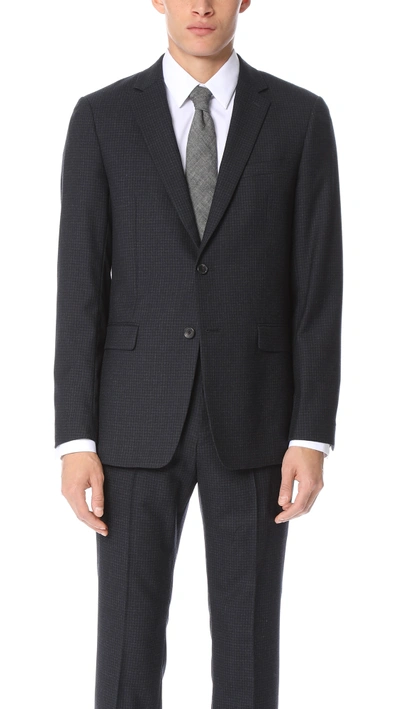 Theory Ganesvoort Suit Jacket In Eclipse Multi