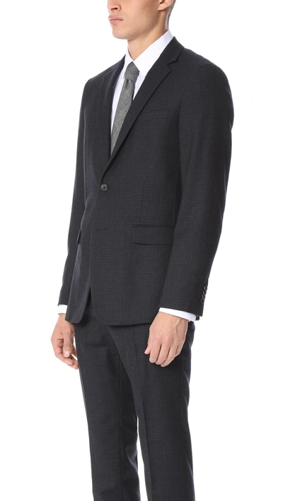 Shop Theory Ganesvoort Suit Jacket In Eclipse Multi