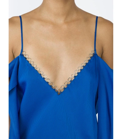 Shop Ellery Blue Affair Slip Dress