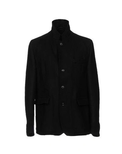 Shop Dkny Coat In Black