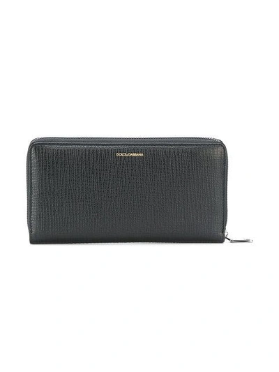 Shop Dolce & Gabbana Duo Continental Purse - Black