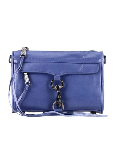 Shop Rebecca Minkoff Mini Bag Shoulder Bag Women  In Gnawed Blue