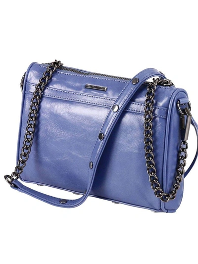 Shop Rebecca Minkoff Mini Bag Shoulder Bag Women  In Gnawed Blue