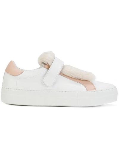 Shop Moncler Victoire Sneakers - White