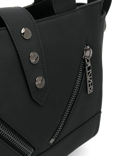 Shop Kenzo Kalifornia Gommato Tote In Black