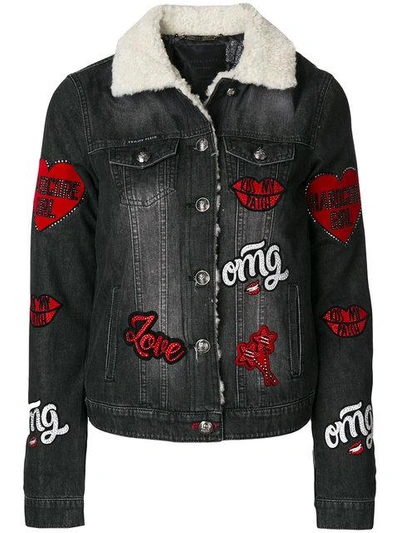 Shop Philipp Plein Cryer Denim Jacket