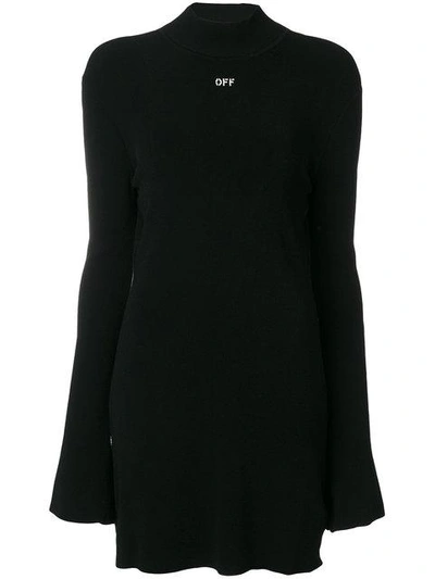 Shop Off-white Angel Sexy Knit Dress