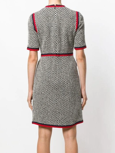 Shop Gucci Tweed Dress - Black