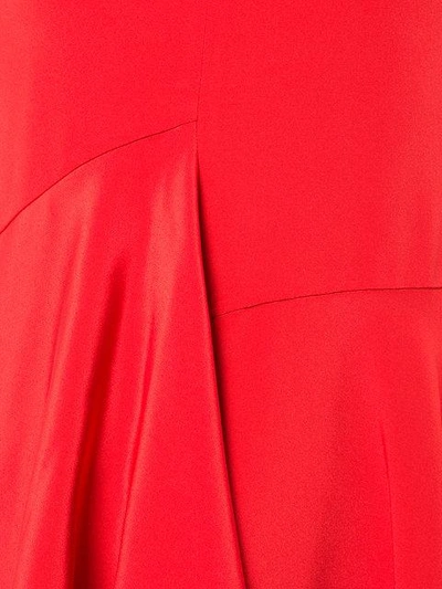 Shop Goen J Asymmetric Ruffle-paneled Heavy-silk Top