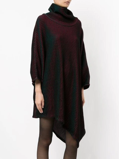 Shop Issey Miyake Knitted Roll Neck Dress