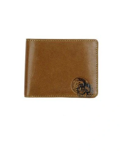 Shop Diesel Wallet In Khaki