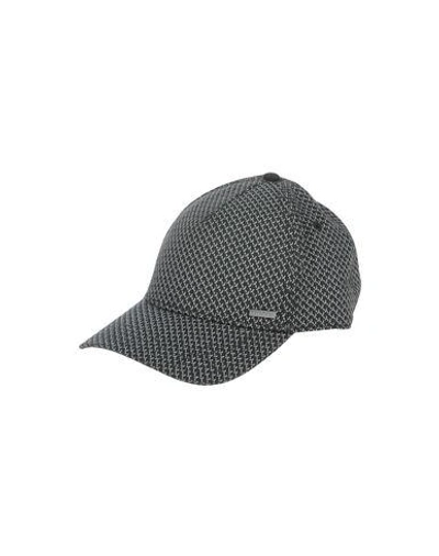 Shop Diesel Hats In Steel Grey