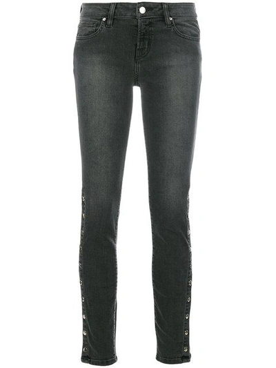 Shop Iro Cropped Skinny Jeans In Black