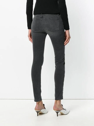 Shop Iro Cropped Skinny Jeans In Black