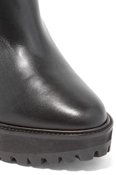 Shop Nicholas Kirkwood Annabel Embellished Leather Boots In Black