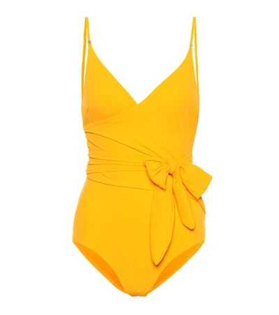 Shop Stella Mccartney One-piece Swimsuit In Yellow
