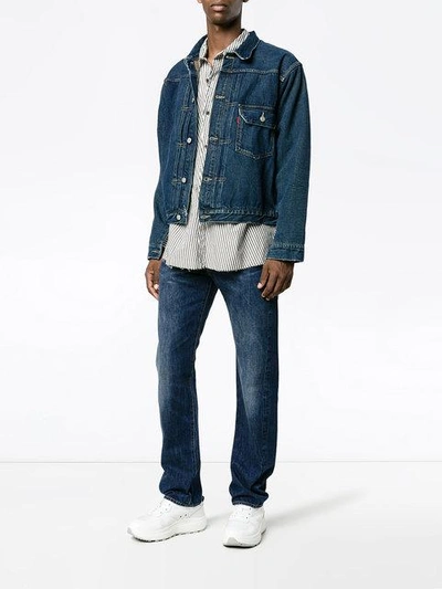 Levi's 1947 501 Vintage Stone Washed Denim Jeans