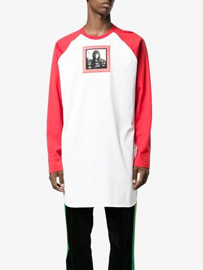 Givenchy Native American Oversized Baseball Top