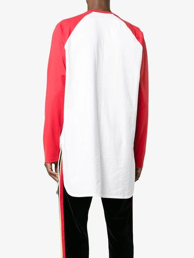 Givenchy Native American Oversized Baseball Top