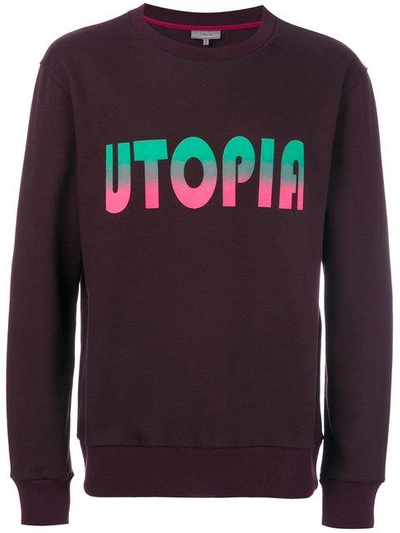 Utopia印花套头衫