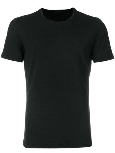 Shop La Perla Challenge Crew Neck T-shirt In Black