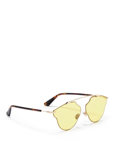 Shop Dior ' So Real Pop' Panto Sunglasses