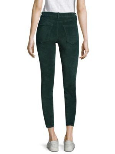 Shop Current Elliott Mid-rise Velvet Jeans In Ponderosa Pine