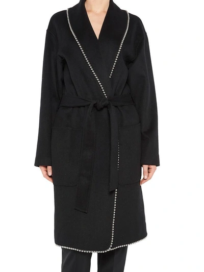 Shop Alexander Wang Trench Coat In Black