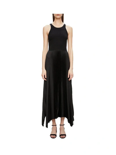 Shop Theory Dress Vinessi In Black