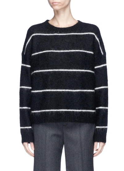 Shop Acne Studios 'rhira' Oversized Stripe Sweater