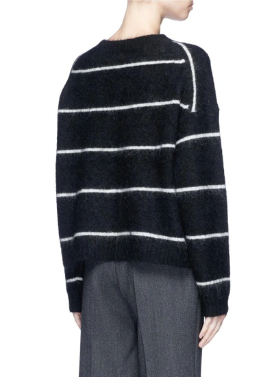 Shop Acne Studios 'rhira' Oversized Stripe Sweater