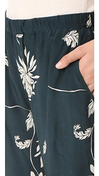 Shop Capulet Zsa Zsa Trousers In Chrysanthemum Print