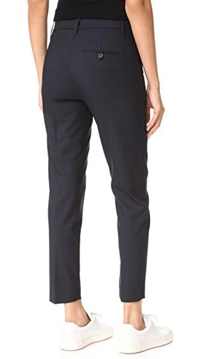 Shop Vince Tapered Trousers In Coastal