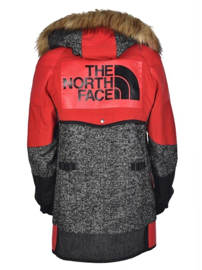 Shop Junya Watanabe The North Face Parka In Black/white/red