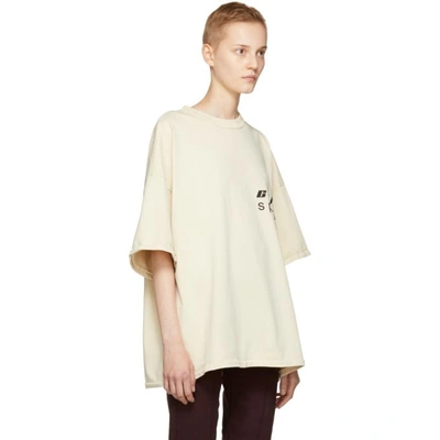 Shop Yeezy Beige 'cali Sport' Classic T-shirt