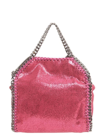 Shop Stella Mccartney Falabella Tiny Tote In Fucsia