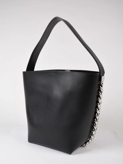 Shop Givenchy Infinity Shopper Bag In Black