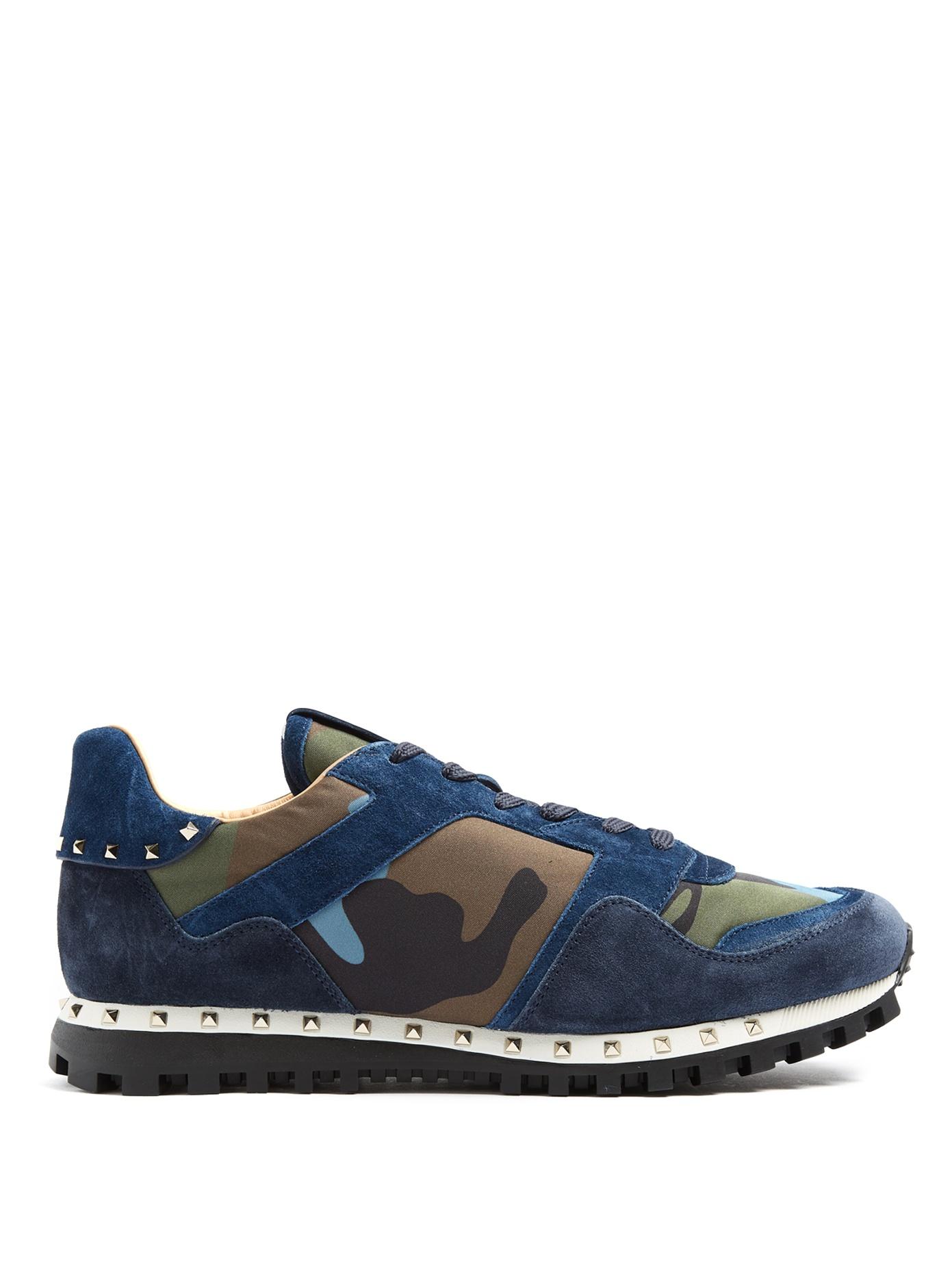 valentino trainers navy