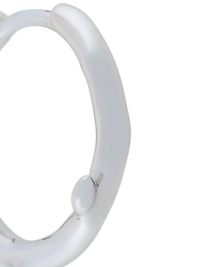 Shop Shaun Leane Cherry Branch Diamond Hoop Earring In Metallic