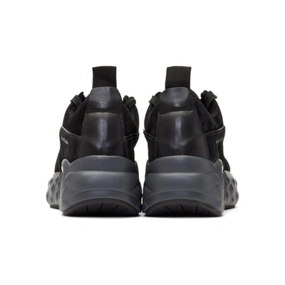 Shop Acne Studios Black Manhattan Sneakers