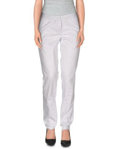 Shop Maison Scotch Casual Pants In White