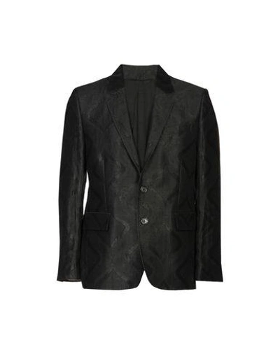 Shop Ann Demeulemeester Blazer In Black