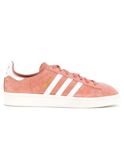 Shop Adidas Originals Campus Sneakers In Pink