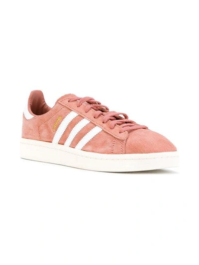 Shop Adidas Originals Campus Sneakers In Pink