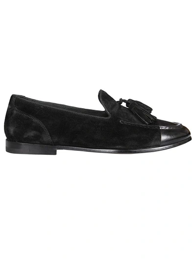 Shop Alberto Fasciani Torres Tassel Loafer In Black