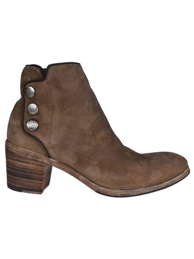 Shop Alberto Fasciani Sveva Buttoned Ankle Boots In Brown-clear