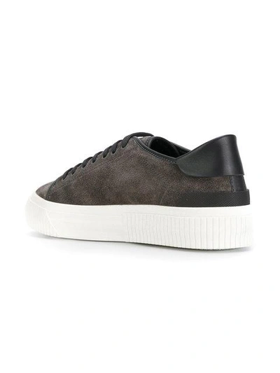 Shop Moncler Colour Block Sneakers - Grey