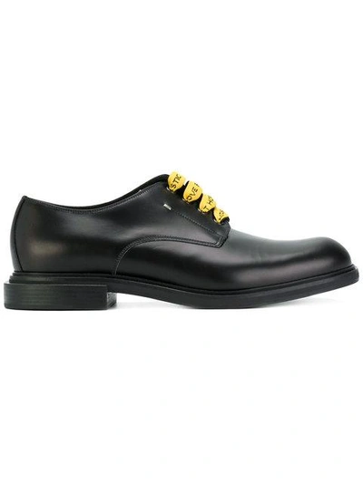 Shop Fendi Lace-up Shoes - Black