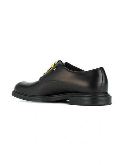 Shop Fendi Lace-up Shoes - Black